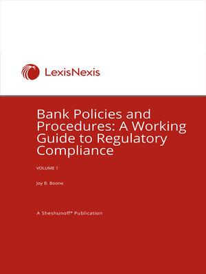 cover image of Bank Policies and Procedures